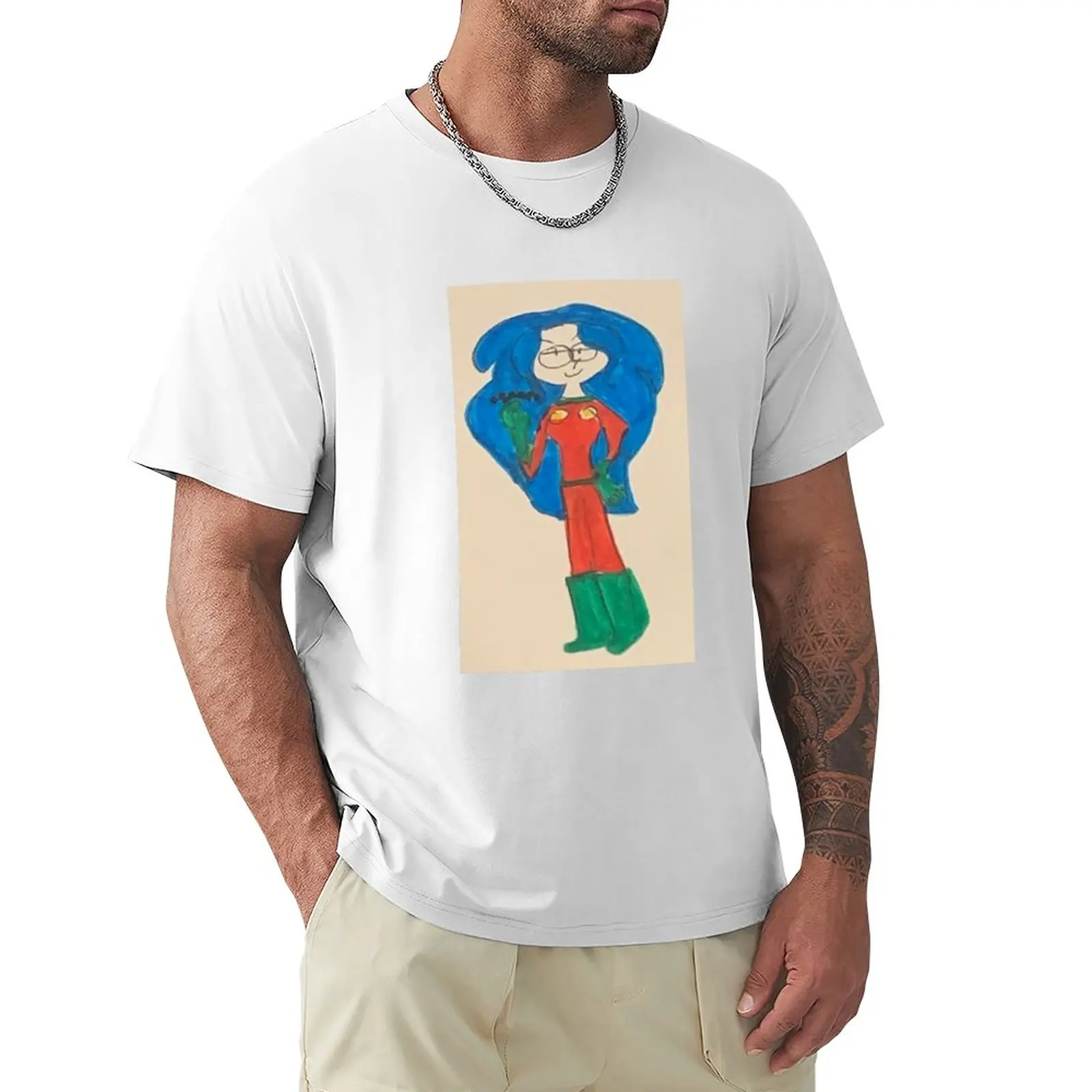 

Samantha T-Shirt boys whites animal prinfor boys t shirts for men graphic