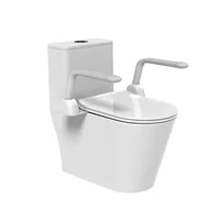Folding Toilet Grab Bar Non-slip Safety Grab Bar for Older Adults Toilet Bathroom Safety Accessories