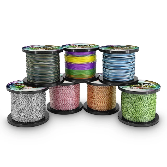 Ashconfish Braided Fishing Line- 4 Strands Rear Color Fastness