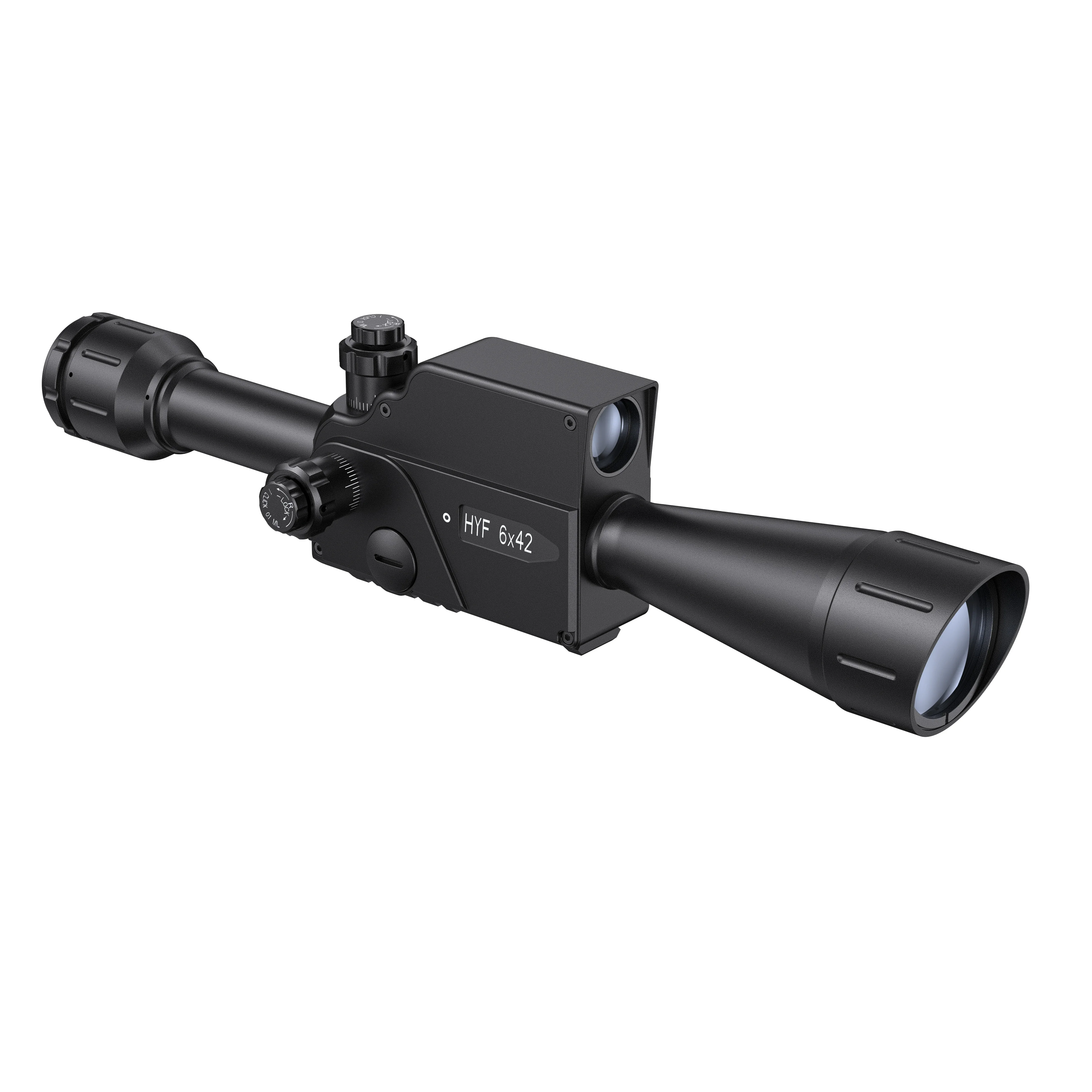 1000GS High Quality HYF 6x42 Build -in Rangefinder Scope Hunting 2000m Rangefinder Scope