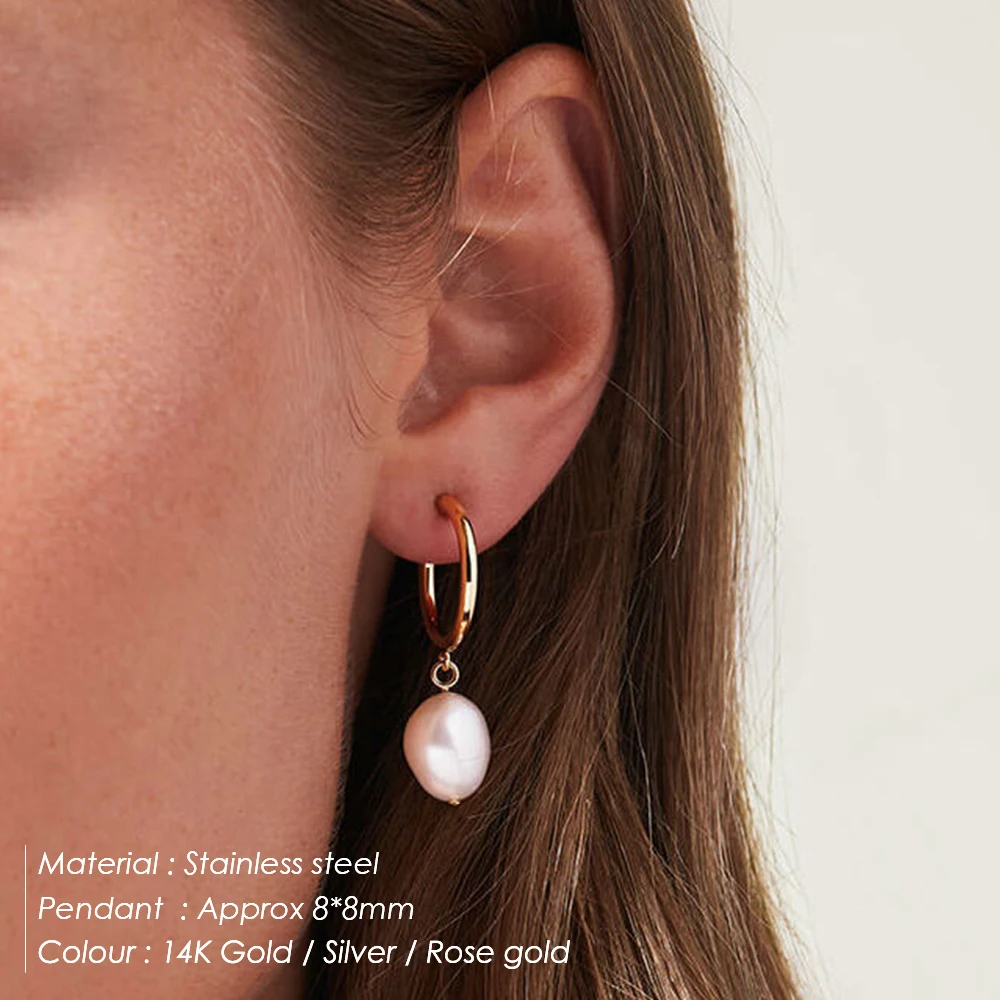Orecchini Pendenti A Cerchio Geometrici Oro, Stile Punk E Graffetta, Gioielli Moda Donna E Ragazza