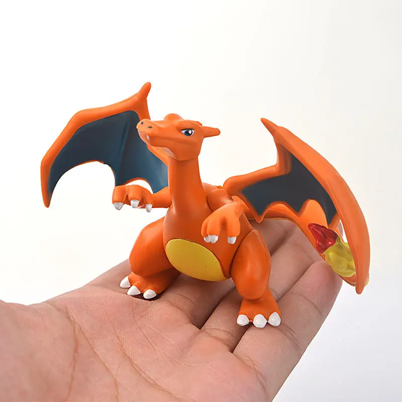 Boneco Mega Charizard articulado Miniatura 7 cm Pokemon