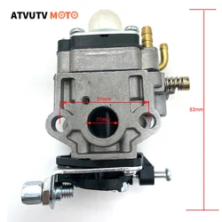 High-Performance 2-Stroke Carburetor for Hedge Trimmers and Brushcutters (11mm)