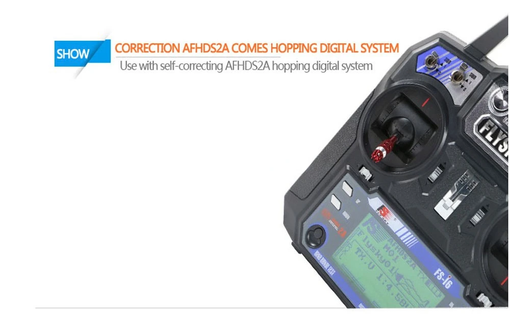 Flysky FS-i6 FS I6 2.4G 6ch RC Transmitter Controller FS-iA6 Receiver For RC Helicopter Plane Quadcopter Glider 17 SHOW CORRECTION AFHDSZA COMES HOPPING DIGI