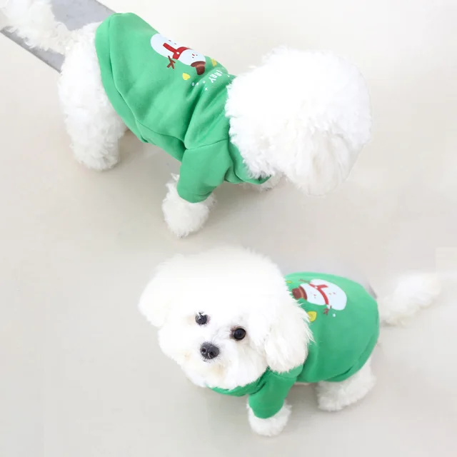 New clothes for autumn and winter, warm and cold resistant with fleece for cats and dogs, suitable for outdoor Christmas atmosph 6