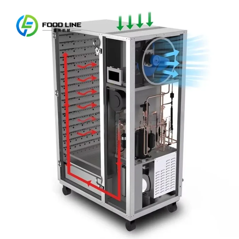 Customized size Heat pump fruit and vegetable dryer food dehydrator heat pump dryer 5