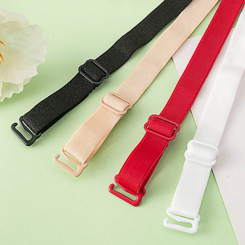 

1Pair Women Slip Resistant Bra Straps Women Double Shoulder Elastic Brassiere Lady Bra Strap Accessories Lingerie