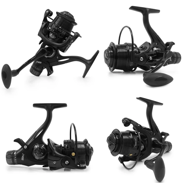 9+1BB Speed Ratio Fishing Reel with Dual Brake System Smooth Spinning Reel  with Dual Spool Interchangeable Handle Fishing Tackle - AliExpress