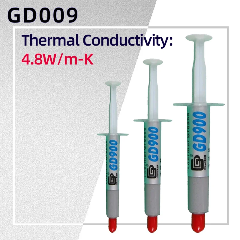 Thermal Grease 4.8W/mk CPU Radiator Heat Dissipation Compound Paste for PC Computer CPU Heat Sink Cooling