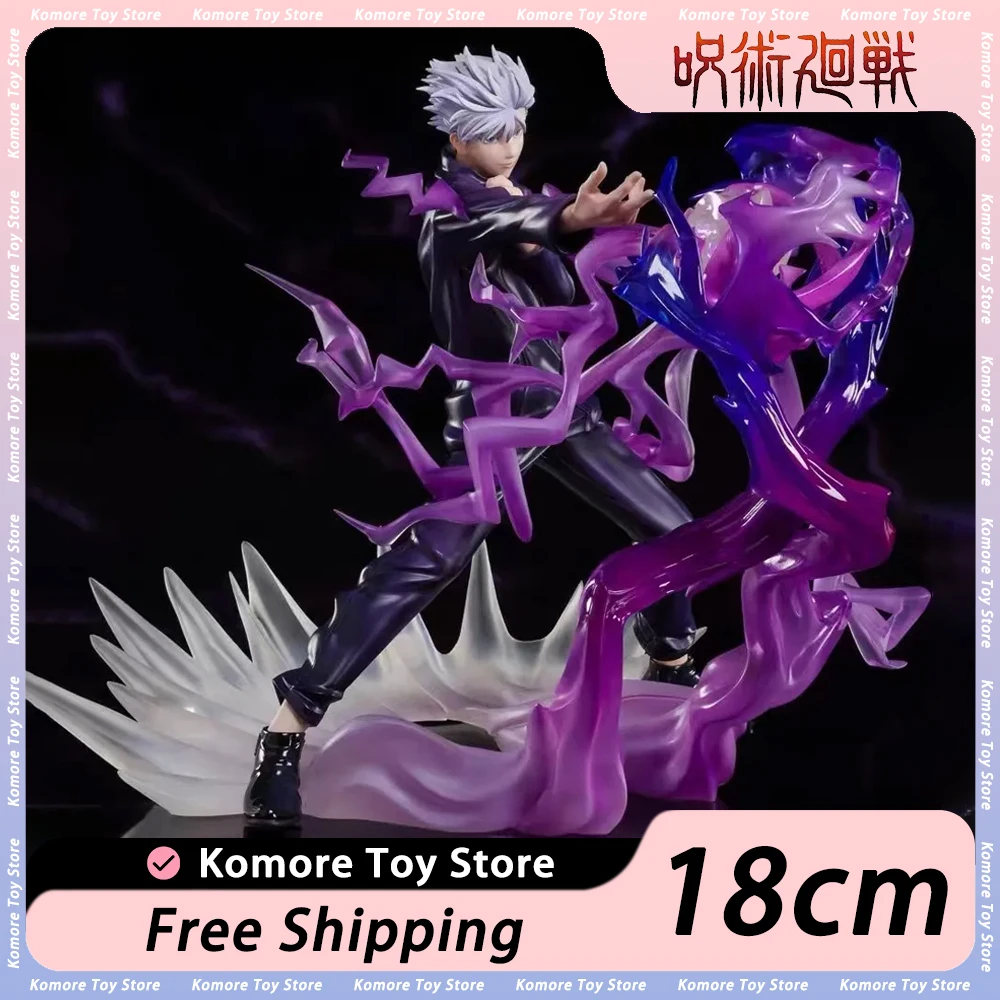 

18cm Jujutsu Kaisen ZERO Anime Figures Satoru Action Figurine Gojo Satoru Figure PVC Statue Model Dolls Collectible Gifts Toys