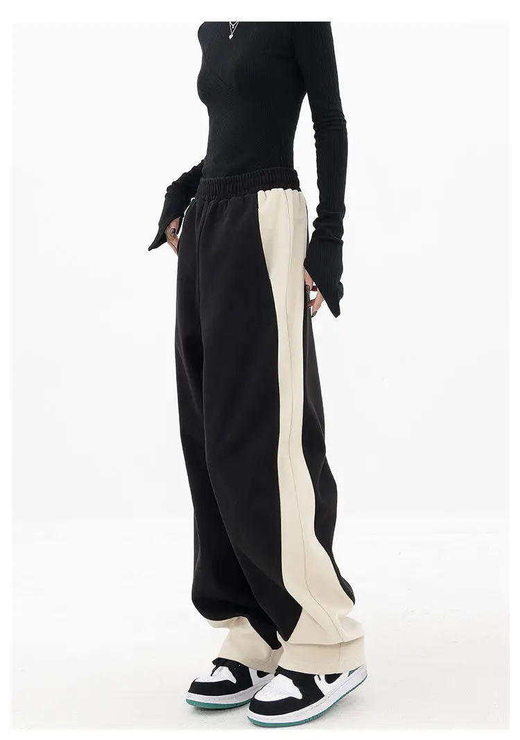 womens wide leg sweatpants