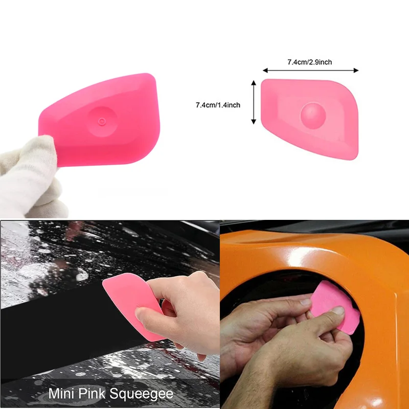 Vinyl Label Scraping Tool Window Tint Squeegee 10Pcs