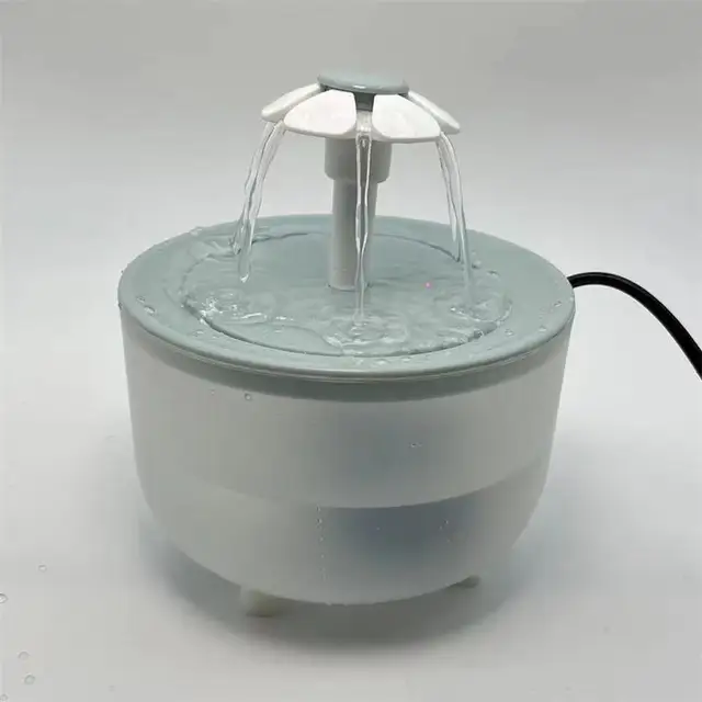 fontaine à eau pour chats Fontaine à Eau pour Animaux Domestiques, Filtre existent, Abreuvoir Silencieux Électrique USB, Filles pour Chat, Distributeur d'Eau RecirBMO Filtring, 1200ml 4
