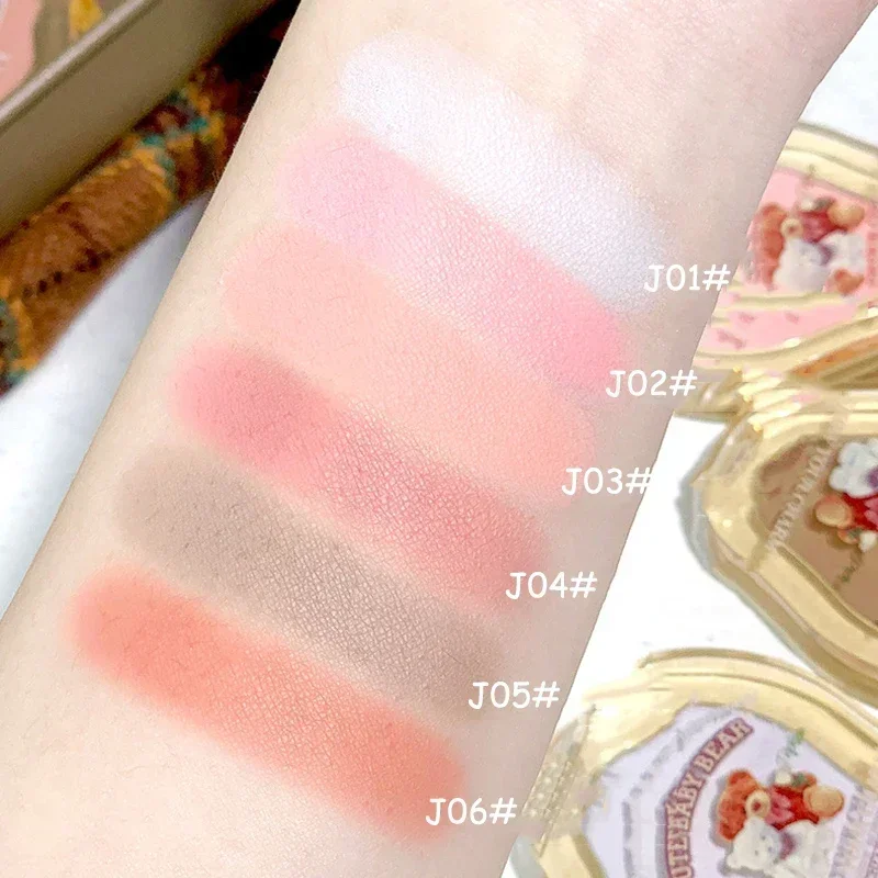 Girl Blush Peach Cream Makeup Rouge Palette Cheek Contour Blush Cosmetics Blusher Cream Korean Facial Makeup Rouge Cheek Tint powder blusher blush stick blush powder liquid blush blush plate facial blusher monochrome blush blush cream cream blusher