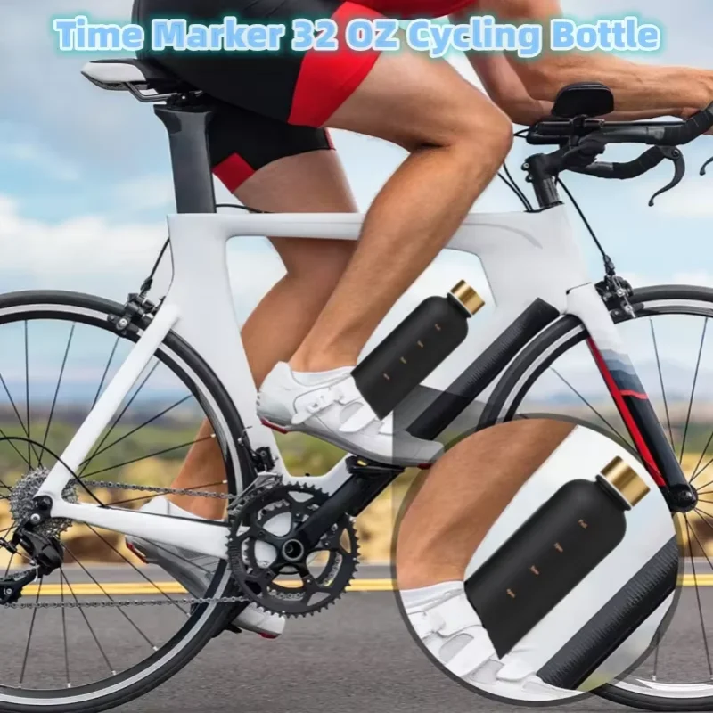 Motivational Leakproof Frosted Sports Bottle - 1000ML BPA-Free