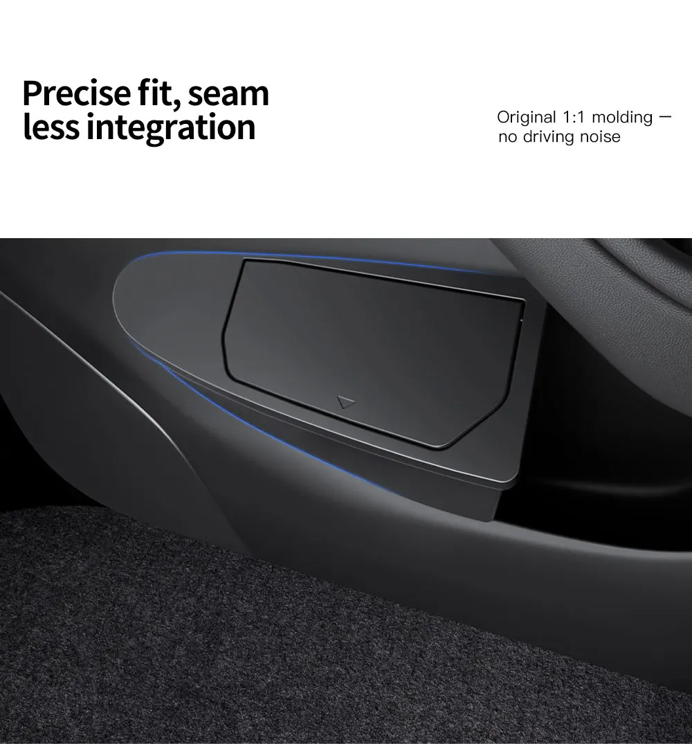 For Tesla Model 3 Y Highland Juniper ABS Car Door Trash Can Storage Box Waterpr
