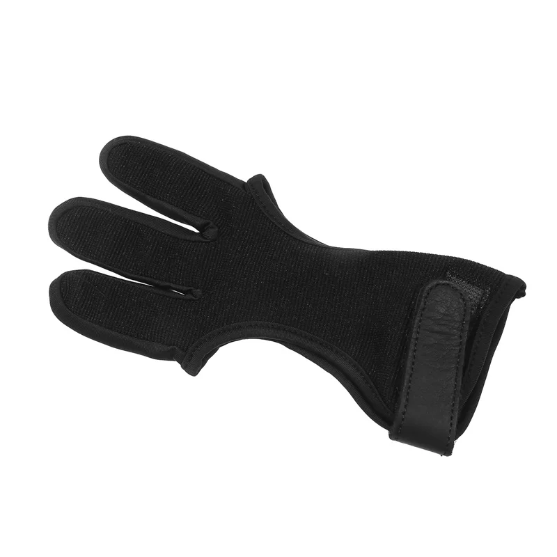 Shooting Gloves Sport Equipment Three Fingers Breathable Thickened Bow Arrow Sports Hand Protector Men Women Archery Gloves