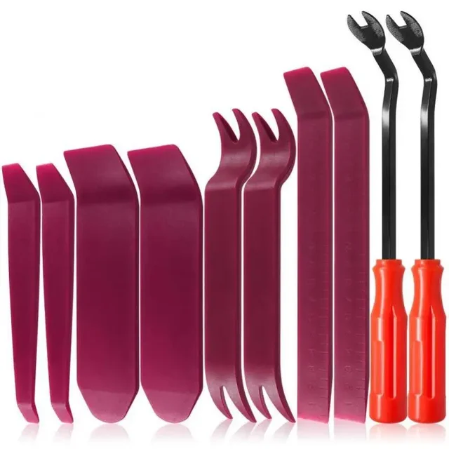 Auto Door Clip Panel Trim Removal Tool Portable Car Panel Removal Tool Car Interior Plastic Seesaw screwdriver Repairing Tools