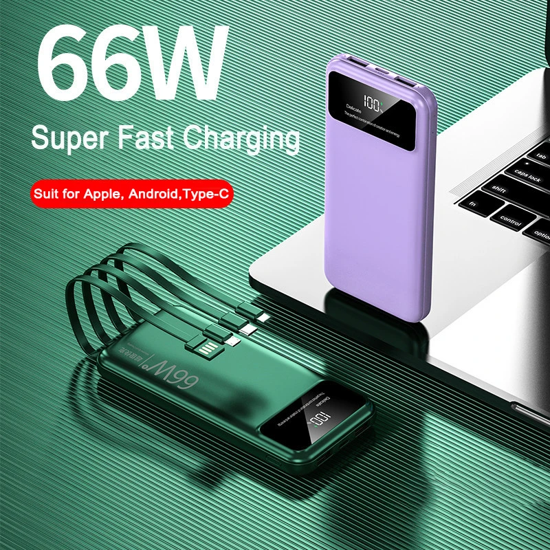 Super Fast Charging Power Bank 30000mAh for Huawei Samsung