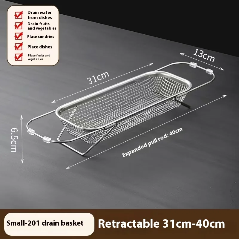 Retractable Sink Drain Basket 5
