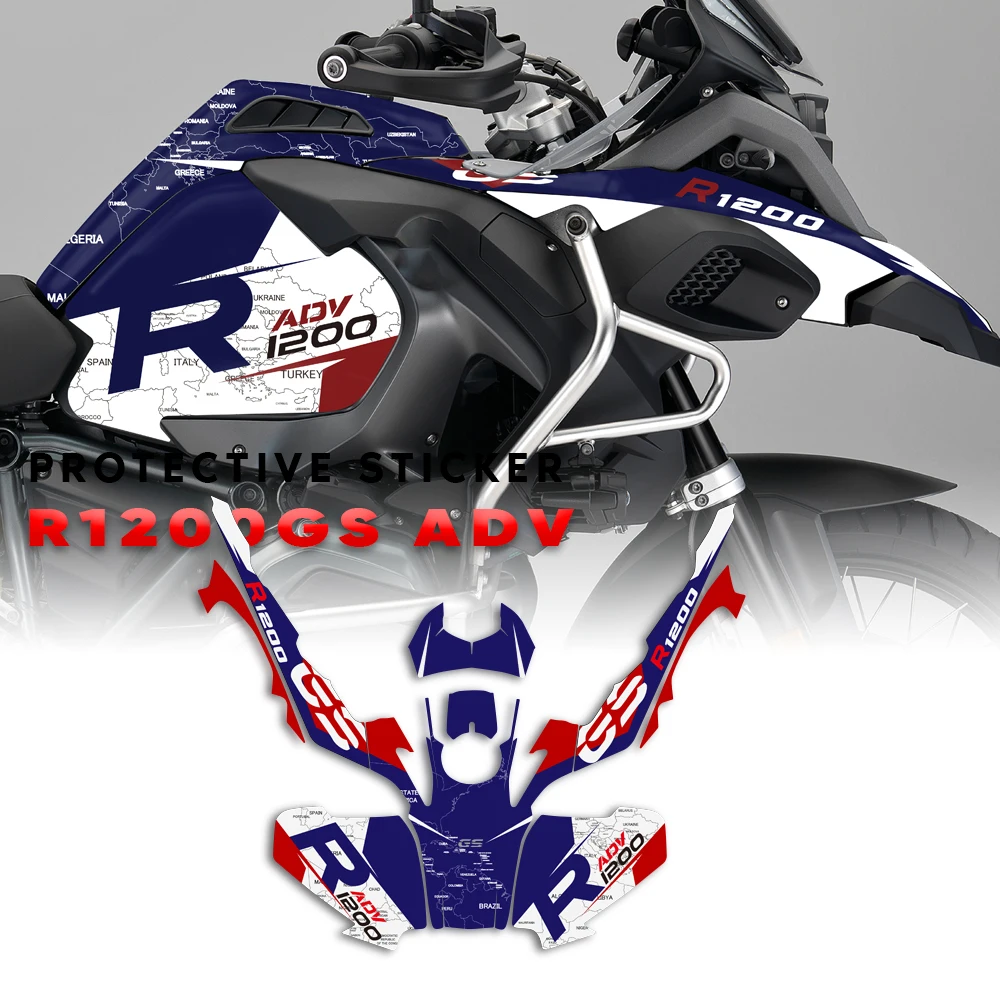 

For BMW R1200GS R1200 GS ADV 2013 - 2018 Motorcycle Whole Car Sticker UV-Proof Sticker Decal accesorios