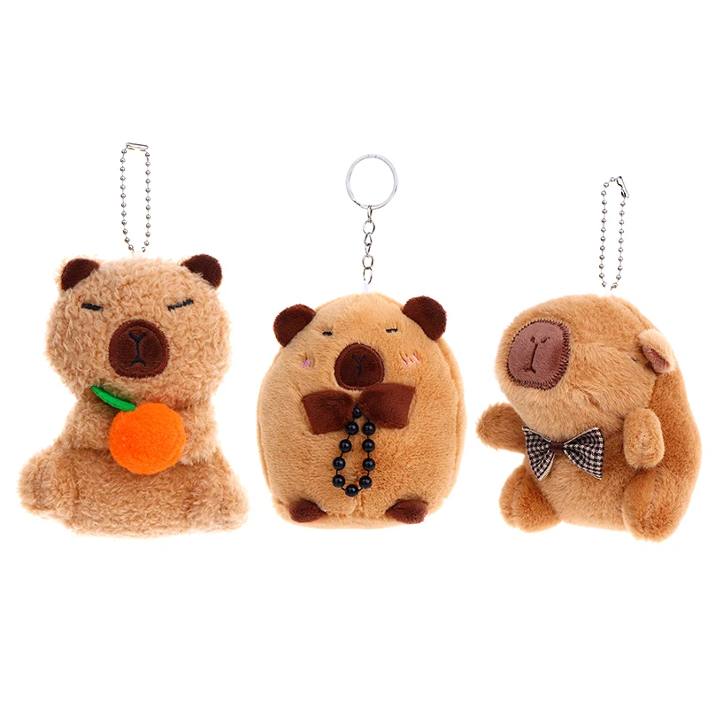 Capybara Plush Toy, Backpack Keychains Decor 12 Capybara Plush Toy, Backpack Keychains Decor