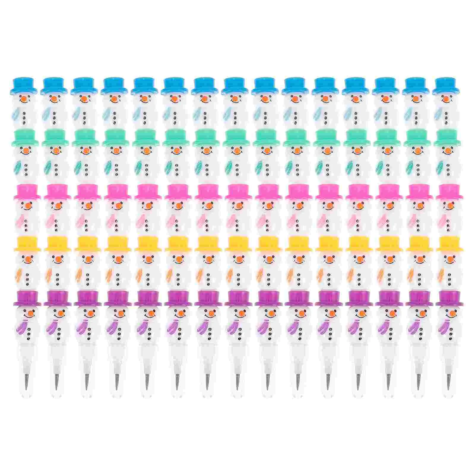 

15/20Pcs Christmas Stackable Pencils Snowman Shaped Pencils Stackable Pencils Writing Pencils Stacking Pencils Accessory