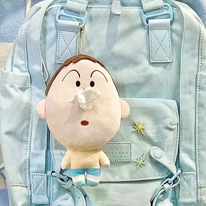 

Tissue Boxes Crayon Shin Chan Plush Toys Gift Boochan Tissue Box Soft Cartoon Paper Napkin Case Boxes Car Seat Holder Kawaii Toy