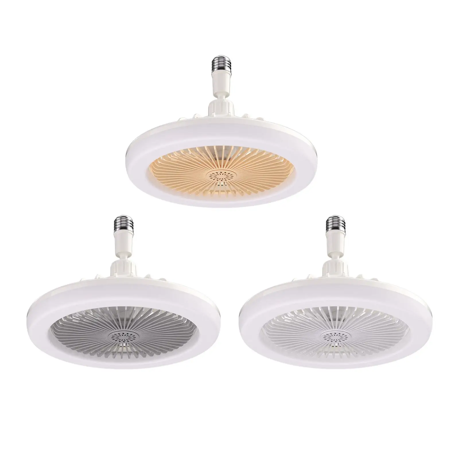 

Ceiling Fan with Light E27 Modern Lightweight LED Multi Function Fan Light for Bar Dorm Office Farmhouse Restaurant