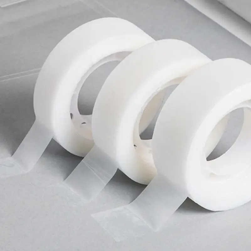 Transparent Tape Paper Packaging Sealing Tape Logistics Packaging Sealing Adhesive Paper Sealing Cartons 8Roll 1.8mmx25M