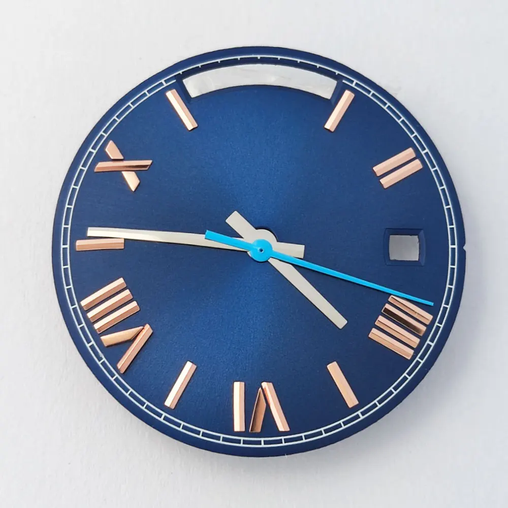 Premium 29mm Watch Dial and Hands with Customized Logo - High-Quality Watch Accessories