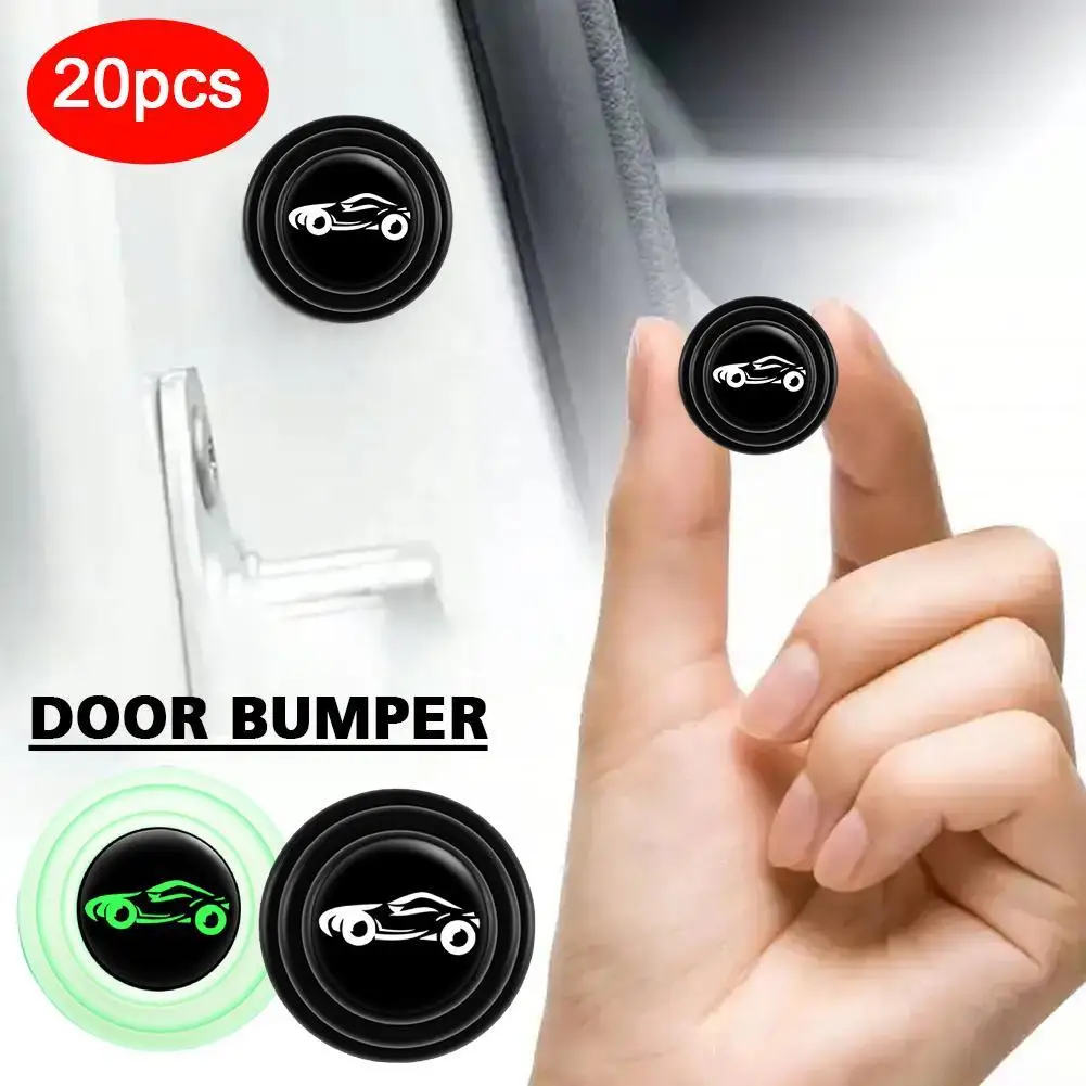 

Car Door Anti-shock Silicone Pad Door Shock Absorbing Gasket Trunk Sound Insulation Pad Shockproof Thickening Cushion Stickers