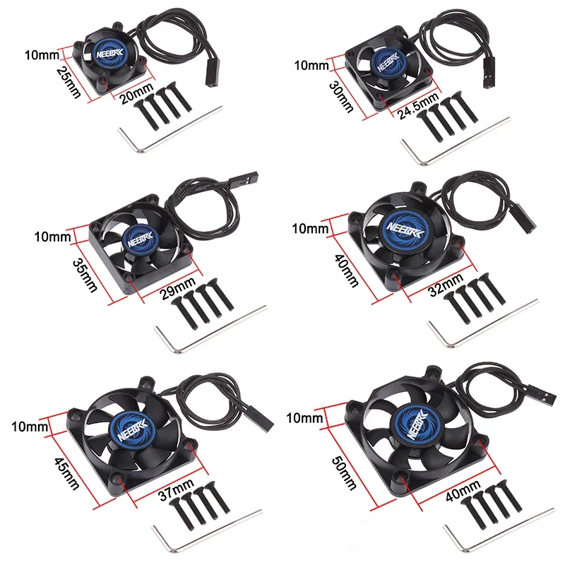Roues de pneu RC 25-50mm pour voiture, hélicoptère, avion - 4 pièces