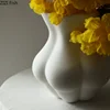 White Matte Ceramic Vase Human Body Ornaments Desktop Decorative Vases Flower Arrangement Dried Flower Vase Decoration Crafts 5