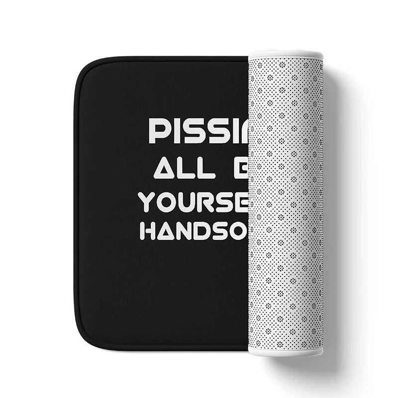 Gaslight Gatekeep Girlboss Pissing All By Bath Mat with Non Slip Base ...