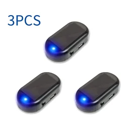 Solar - Powered LED Anti - Theft Security Light - Wireless Dummy Alarm & Warning Lamp (A 3PCS)