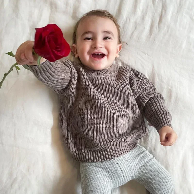 Cozy Knit Baby/Toddler Sweater 3