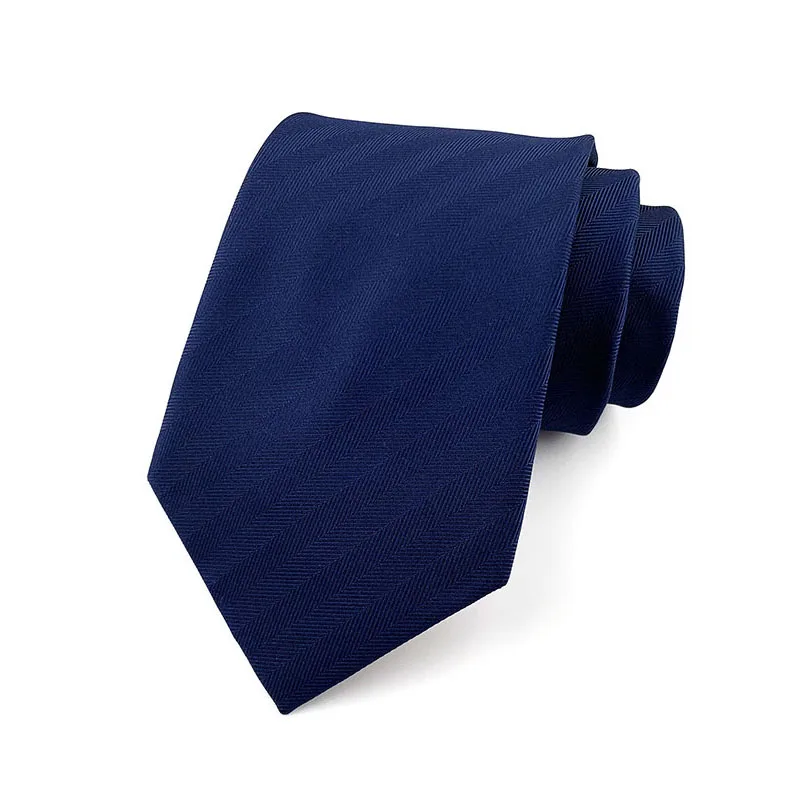 

Classic Mens Ties 100% Silk Fashion Solid Blue Strips Necktie For Man Wedding Party Corbatas Gravatas Para Homens YUT19