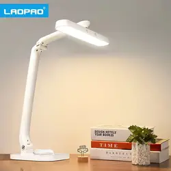 Remote Control LED Desk Lamp Eye-Caring Adjustable Office Lamp USB Charging Touch Control Memory Function Reading Table Lights