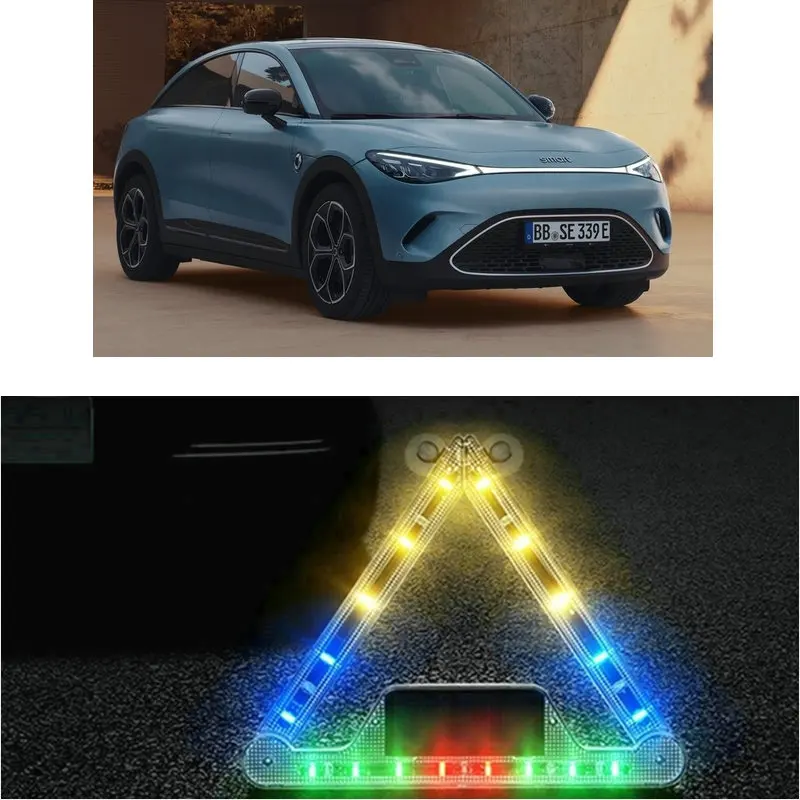 1X Accessori Per Auto Luci Stroboscopiche A Led Solari Della Polizia Per Smart 3 1 Fortwo Roadster Cabrio City-Coupe Crossblade Forfour