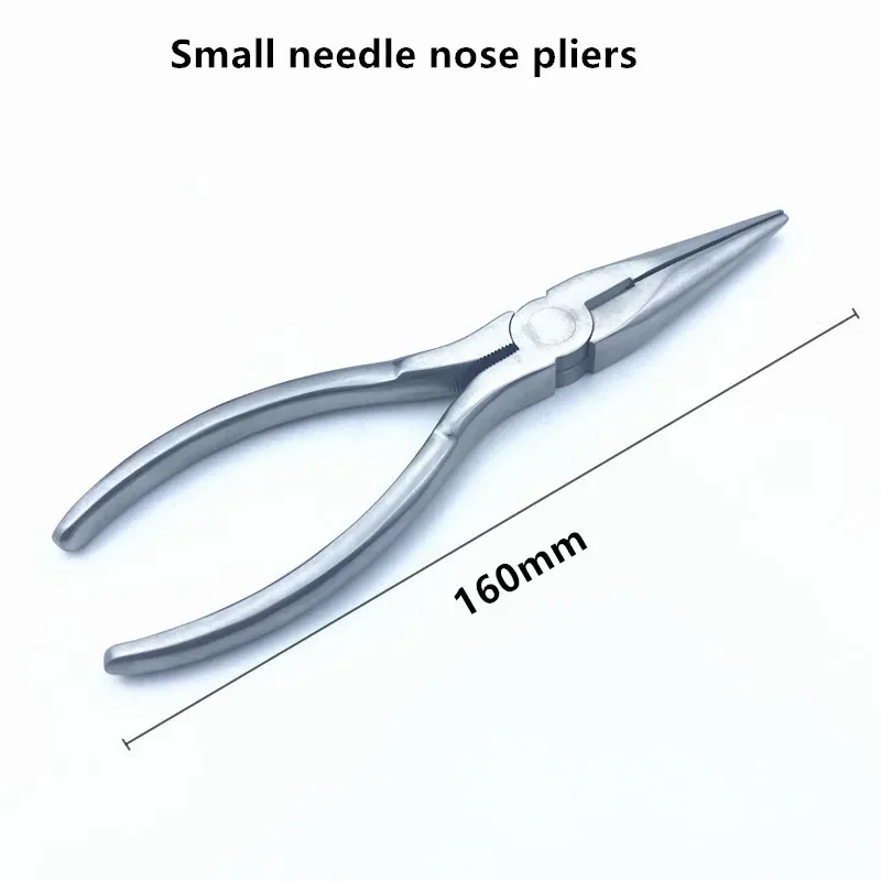 Orthopedics Flat Nose Pliers With Serrated Jaws Veterinary orthopedics instruments