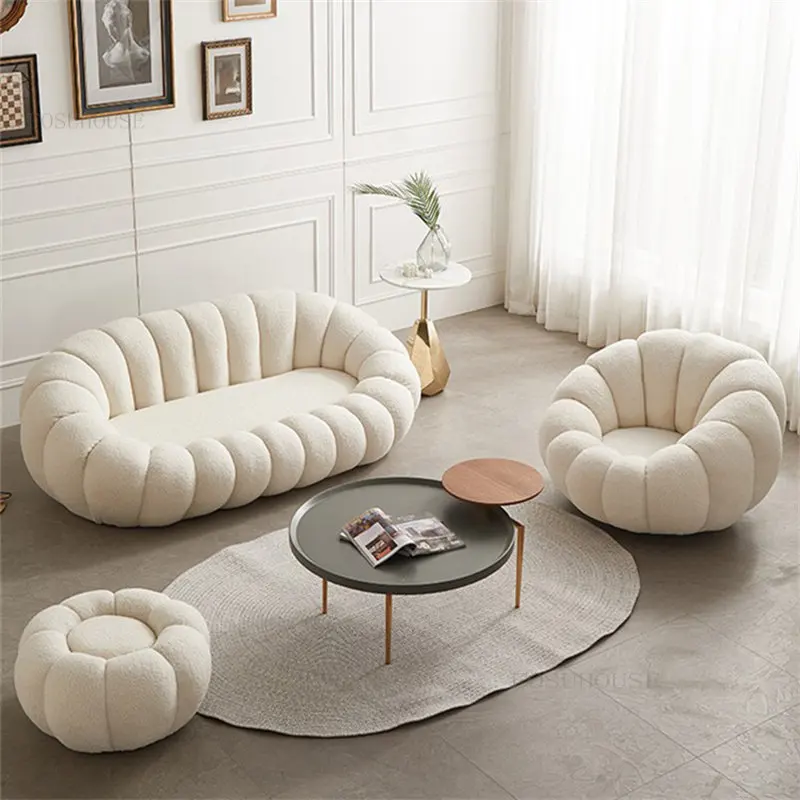 Modern Art Bubble Fabric Single-seat Sofa Chair Small Apartment Living Room  Leisure Sofa Dining Chair Creative Lazy Sofa - Living Room Chairs -  AliExpress