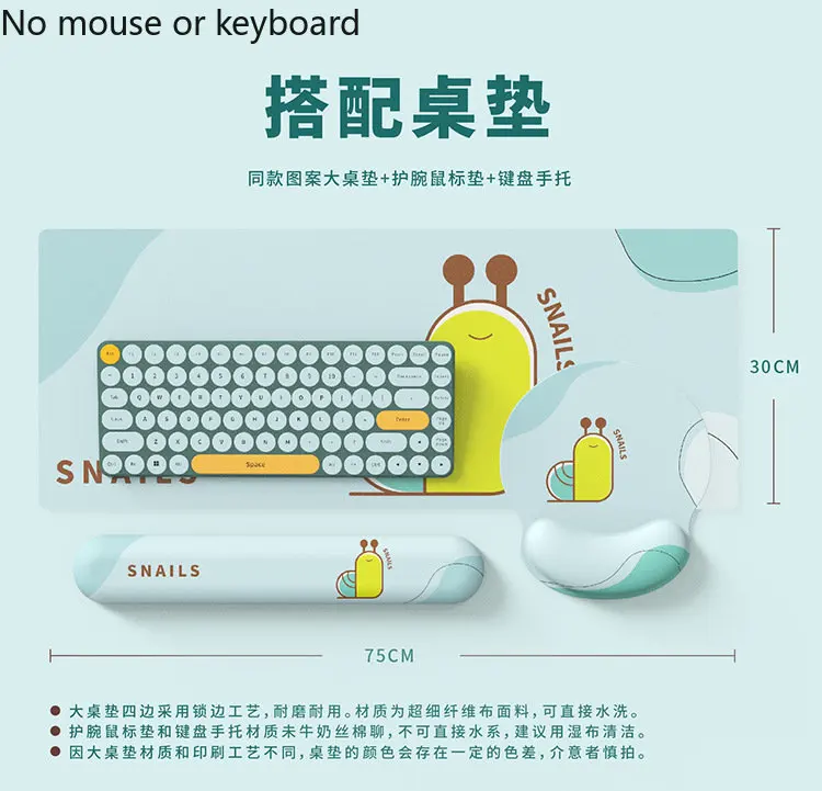 Cartoon Hamster Wrist Protector Keyboard Wrist Holder Memory Foam Mouse Pad  Set - China Computer Pad and Keyboard Pad price