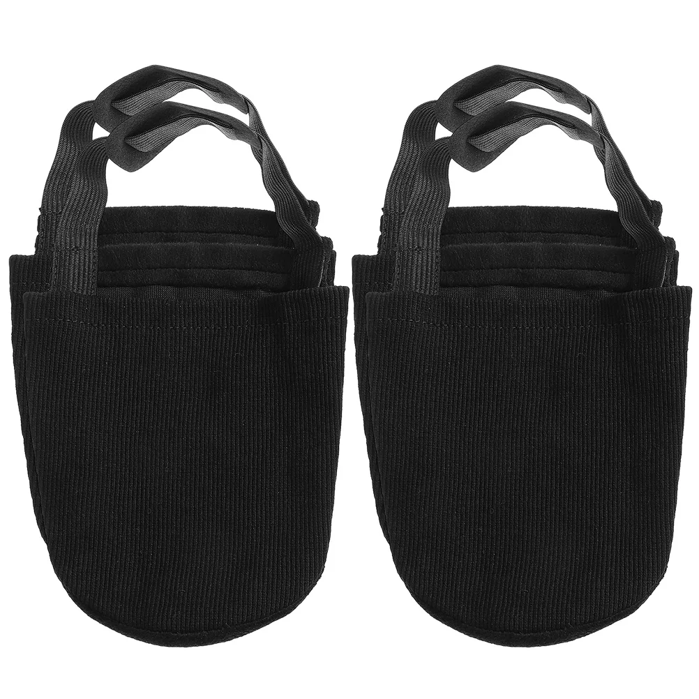 

2 Pairs Bowling Shoes Covers Sports Supplies Slipping Mat Cotton Convenient Slider