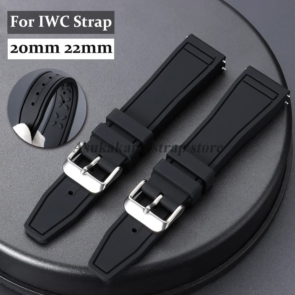 Universal Silicone Quick Release Watch Strap - Premium Rubber Bracelet