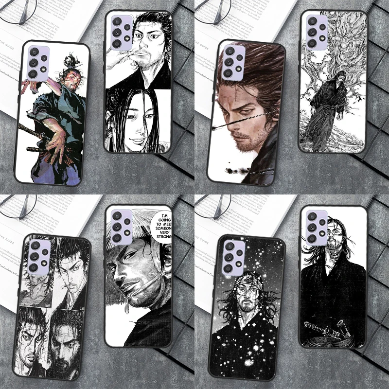 Чехол для телефона vagabond miyamoto musashi Samsung Galaxy A52 A12 A22 A32 A42 A72 A51 A71 A52S A50 A70 A21S A03S |