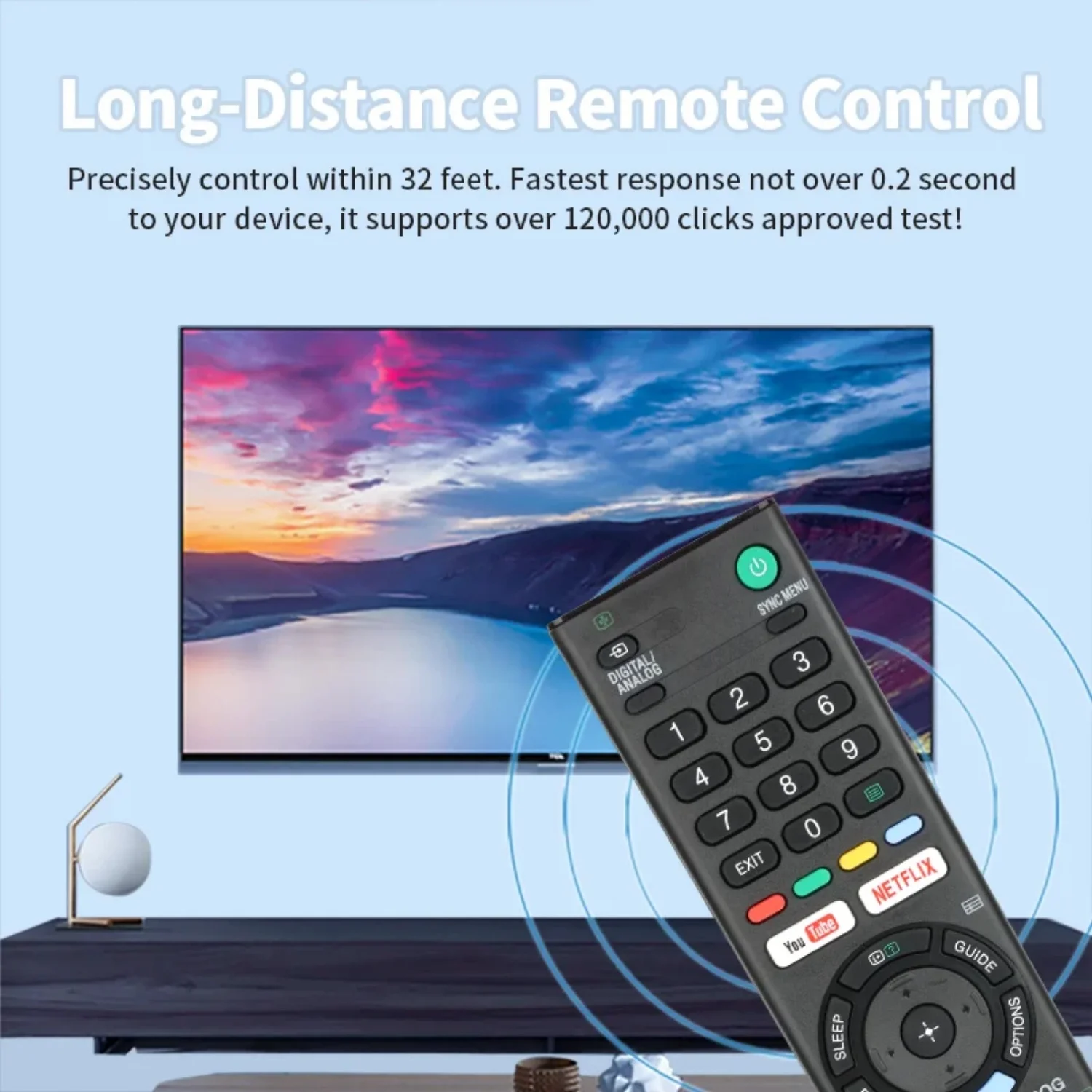 LFYSJTX Telecomando Universale Sostitutivo Per Sony Bravia – RMT-TX100D, RMT-TX200E, RMT-TX300E, RMT-TX102D