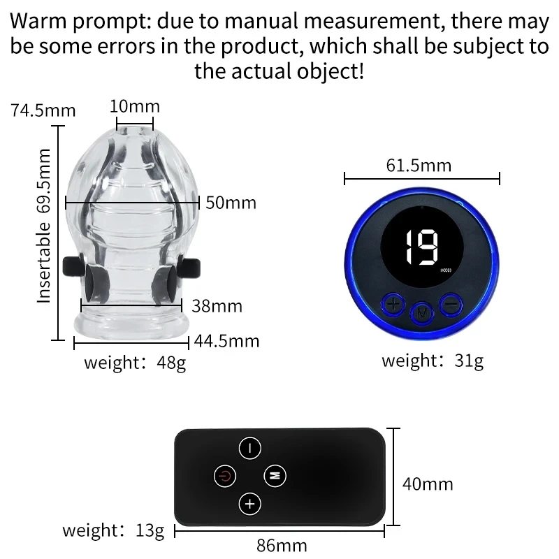 SM Eletric Shock Glans Sleeve Cock Cage Electro stimulation Penis Extender Exercises Sex Tools For Male Stimulation Massage Cup