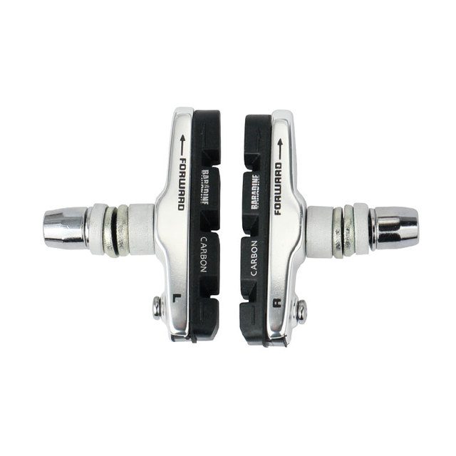 Carbon Rims V-Brake Blocks BMX Folding Bicycle Braking Pads Linear Pull Friction Wheel Brake Replaceable Inserts