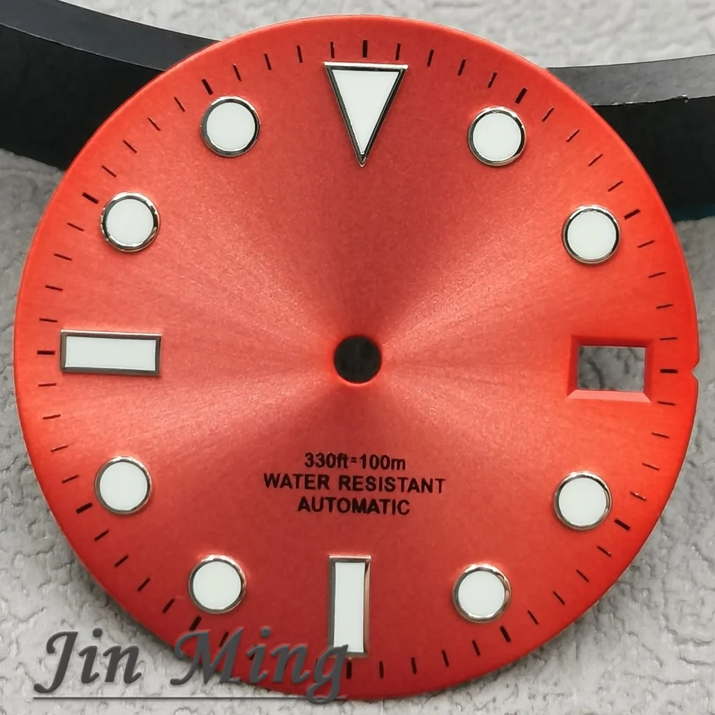 Luxury Multi-Color Luminous Date Window Aseptic Dial for Automatic Movement Watches